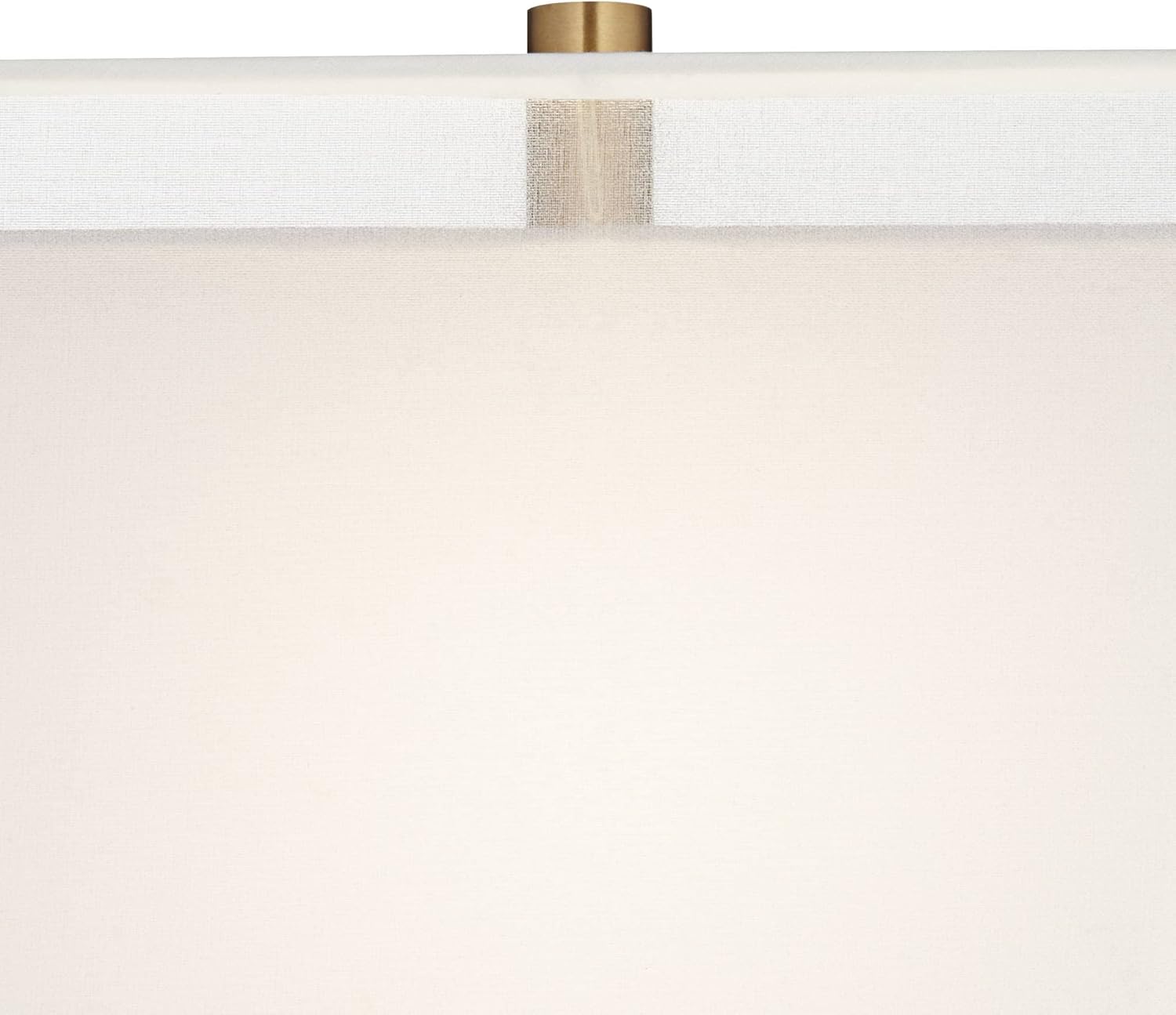 Possini Euro Design Jules Modern Table Lamp 30 1/2" Tall White Faux Marble Sheer Outer Fabric Inner Rectangular Shade for Living Room Bedroom House Bedside Nightstand Home Office Entryway Family