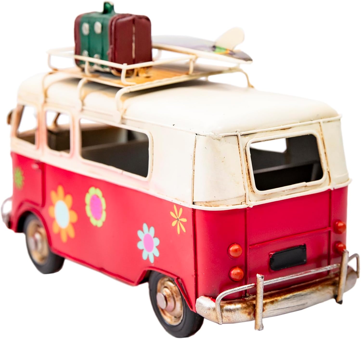 Berfutall-Vintage-Inspired Iron Classic Car Model - Collectible Decoration with Rustic Charm (D)