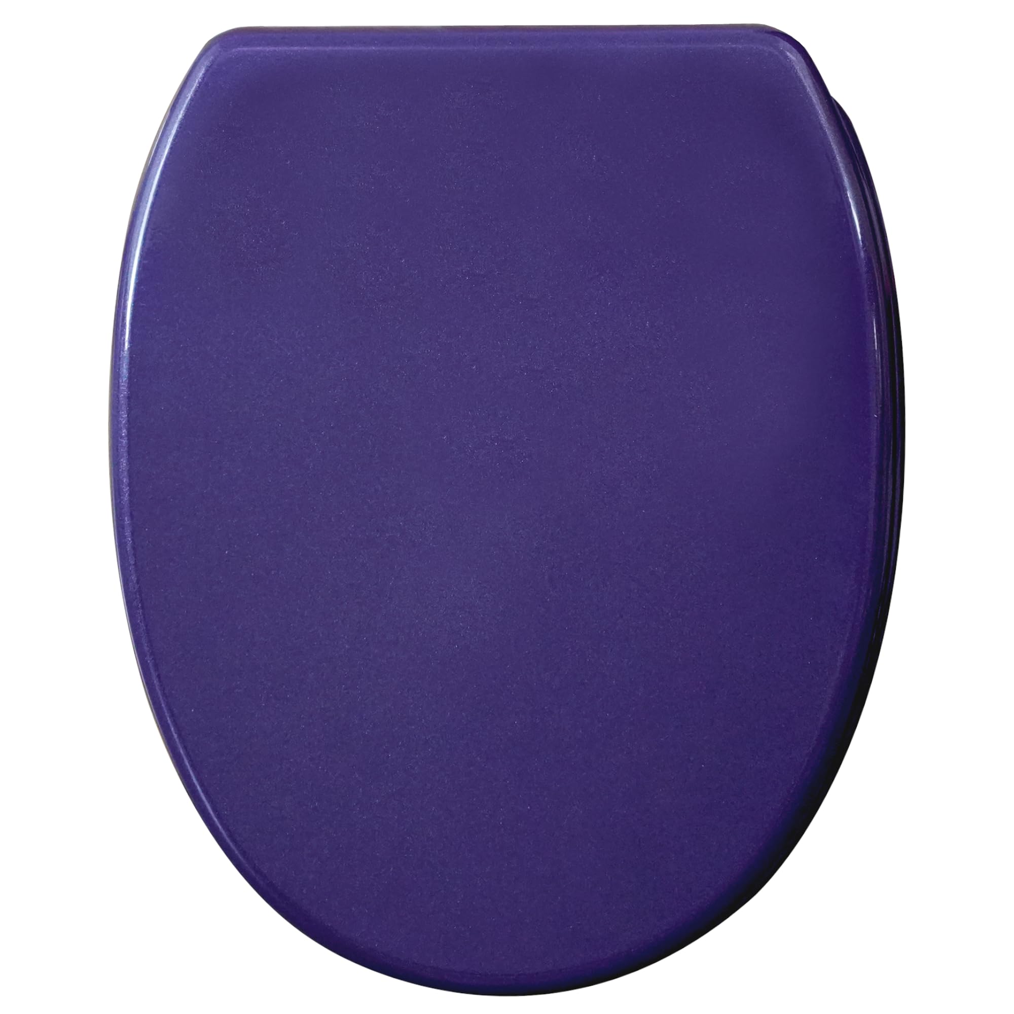 Sanilo Soft Close Toilet Seat with Quick Release, Toilet Lid Detachable at the Press of a Button, Easy Installation from Above (Glittering Purple) โ image 1