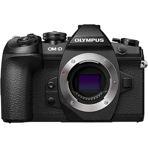 Olympus OM-D E-M1 Mark II, Micro Four Thirds System Camera, 16 Megapixels, 5-Axis Image Stabilizer, Electronic Viewfinder, Black