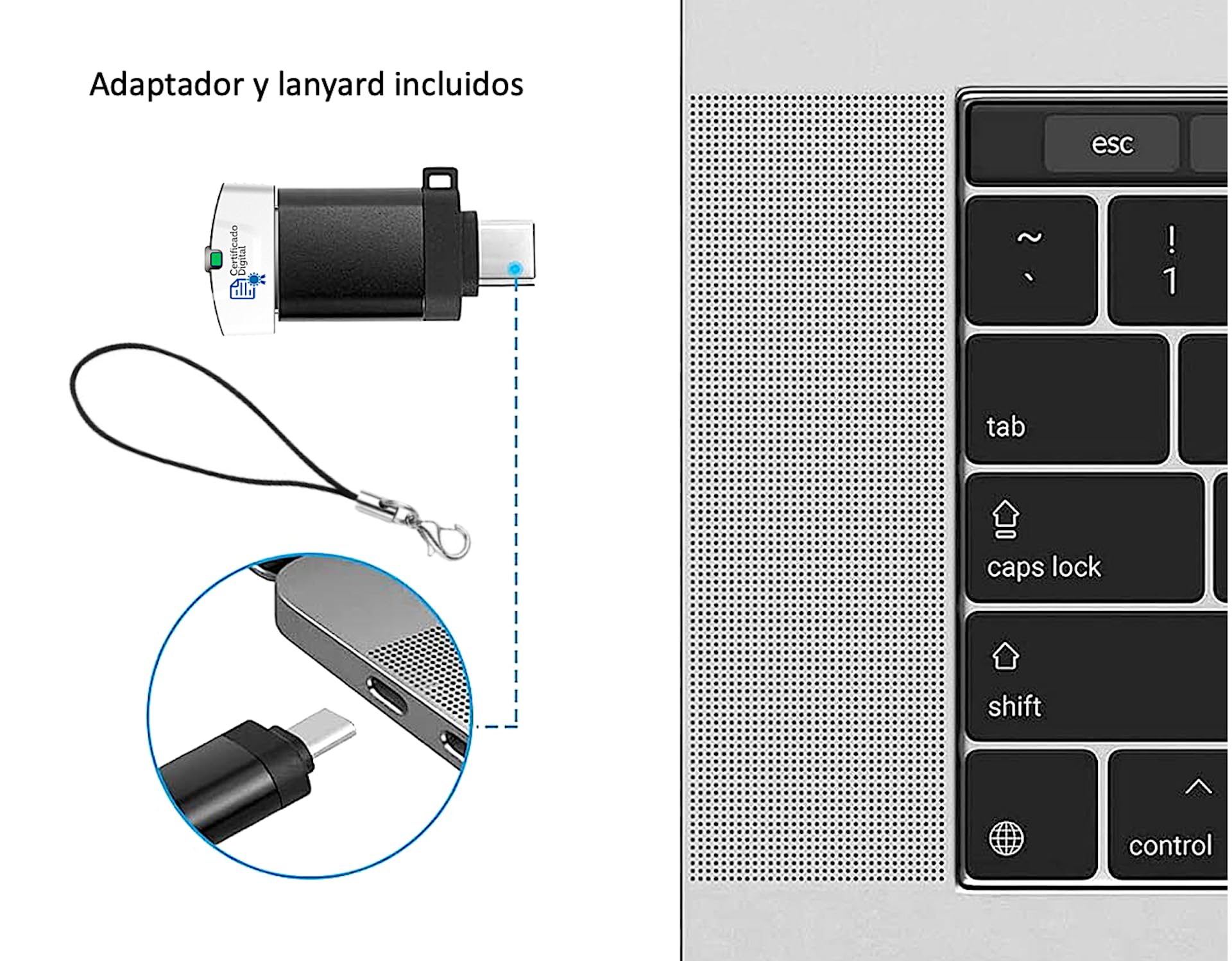Alternativa al Lector de DNI Electrónico - Token Certificado Digital -Administración Electrónica en Cualquier Windows y Mac sin Instalar Nada - iToken de ChipNet - Soporte Posventa Personal