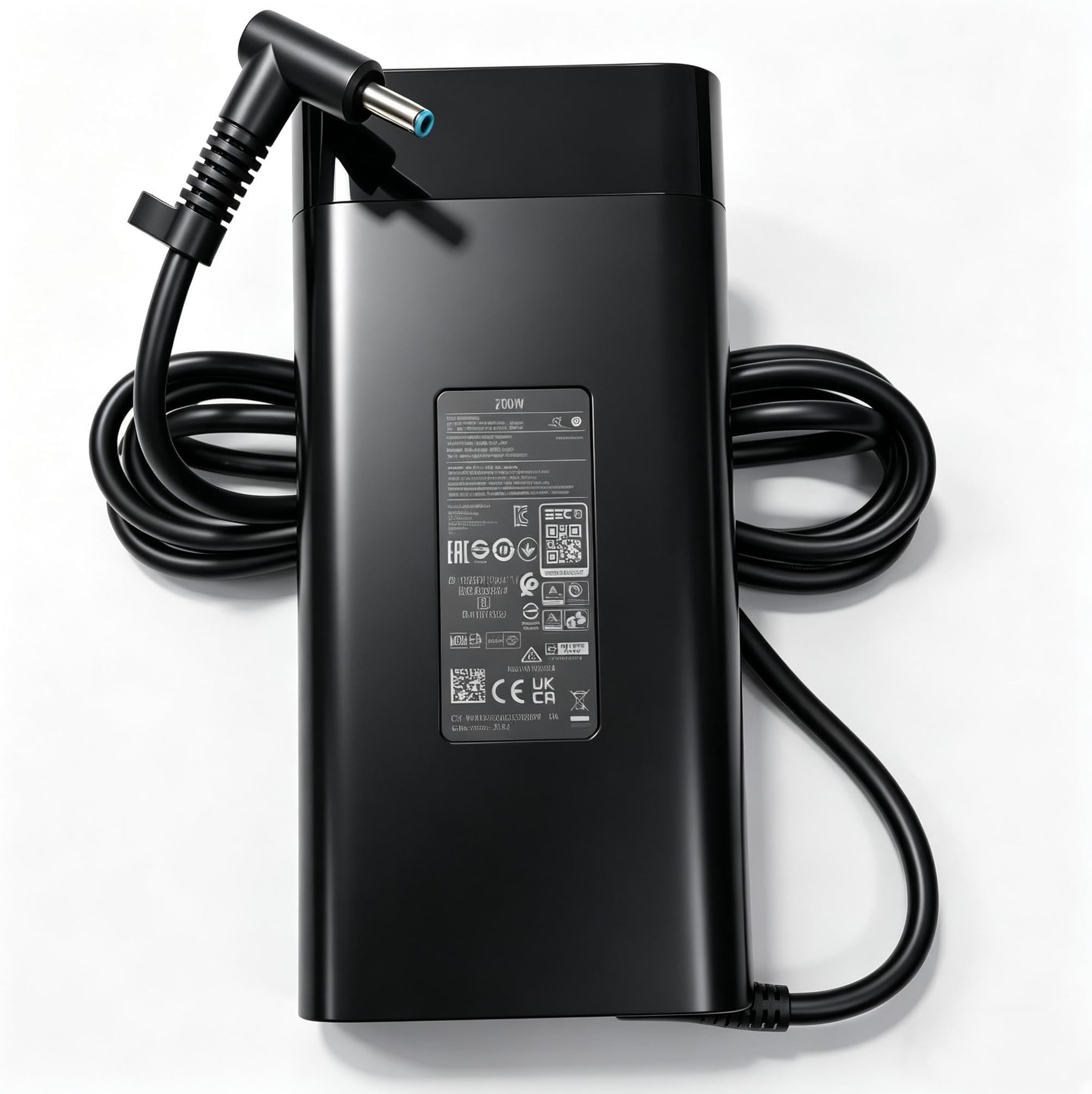 200W Laptop AC Adapter Power Supply Cord, 19.5V 10.3A, Compatible with HP Victus Gaming 15/16, Omen Gaming 15/17, Pavilion 15/17, ZBook 17 G5 Series, Replacement for TPN-DA10 L00818-850