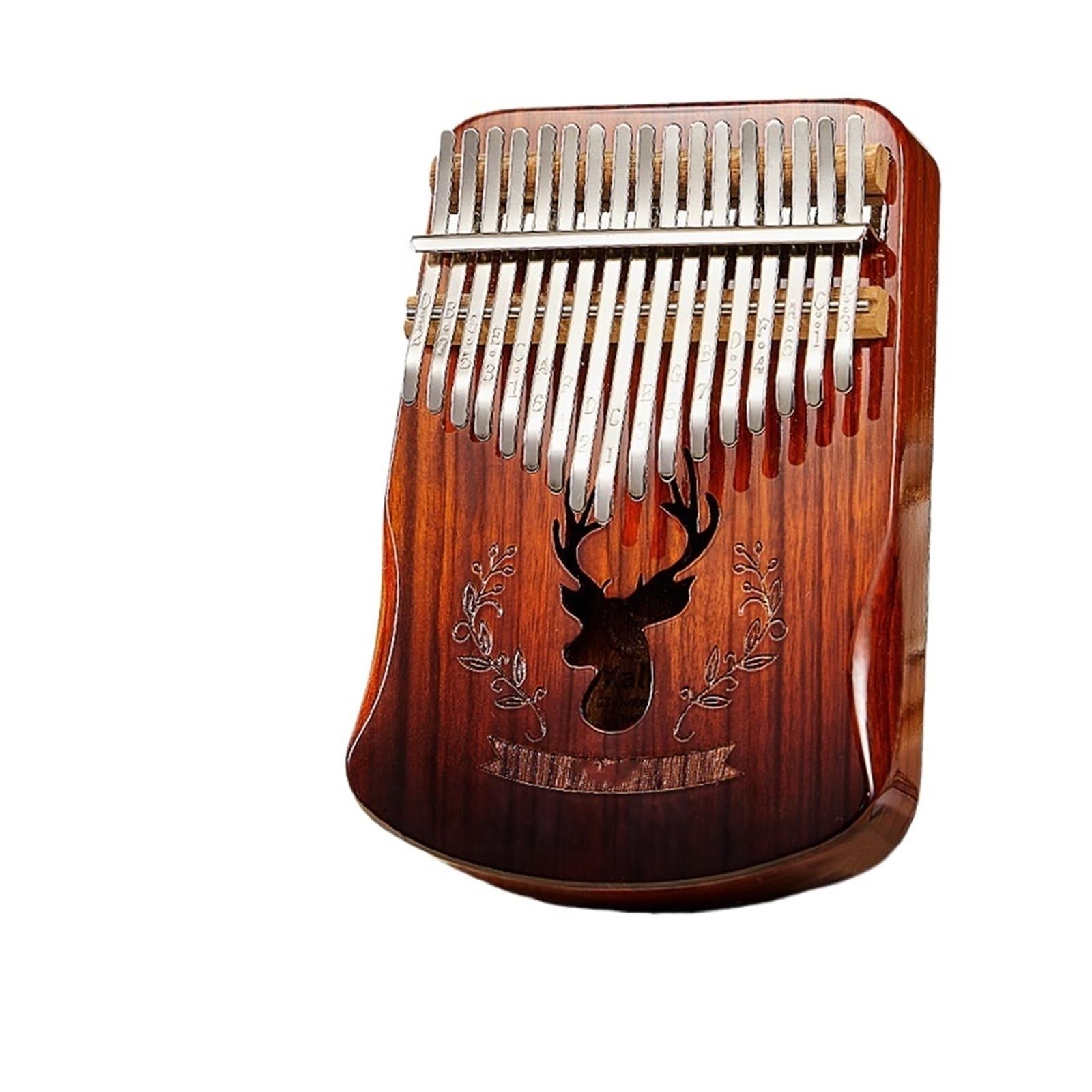 Anfänger Kalimba Daumenklavier 17 Töne Kalimbala tragbares leicht zu erlernendes Fingerklavier