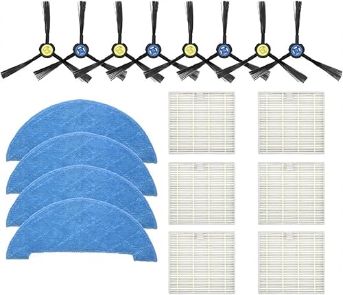 Miniatura 10 de Vacuum Cleaner Side Brush Hepa Filter Mop Accessories. Compatible for ILife Chuwi V8 V8s Plus X750 X800 X785 V80 Max, Robot Vacuum Cleaner Parts