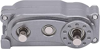 VGEBY RC Transfer Case, 313mm 1/10 Transfer Case Wheelbase Metal Chassis Frame Transfer Case RC Crawler Accessories Fit for 1/10 RC Crawler Car () Rc Crawler Accessories