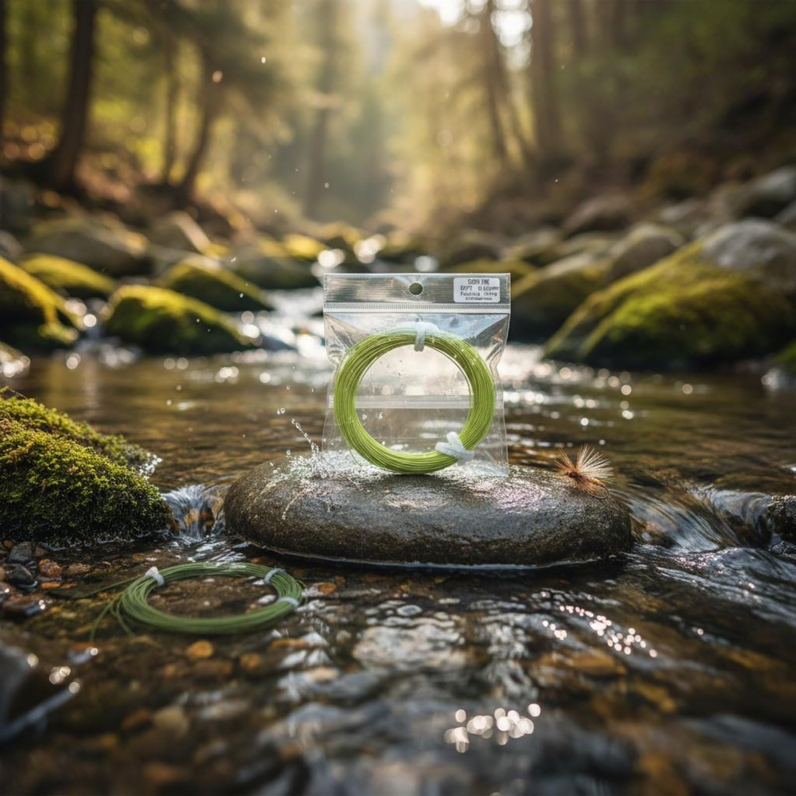 Gralara Filo da Ninfa Europea Bassa Elasticità Filo da Pesca a Mosca Livellato Elastico e Flessibile Coda di Topo Galleggiante per Torrente