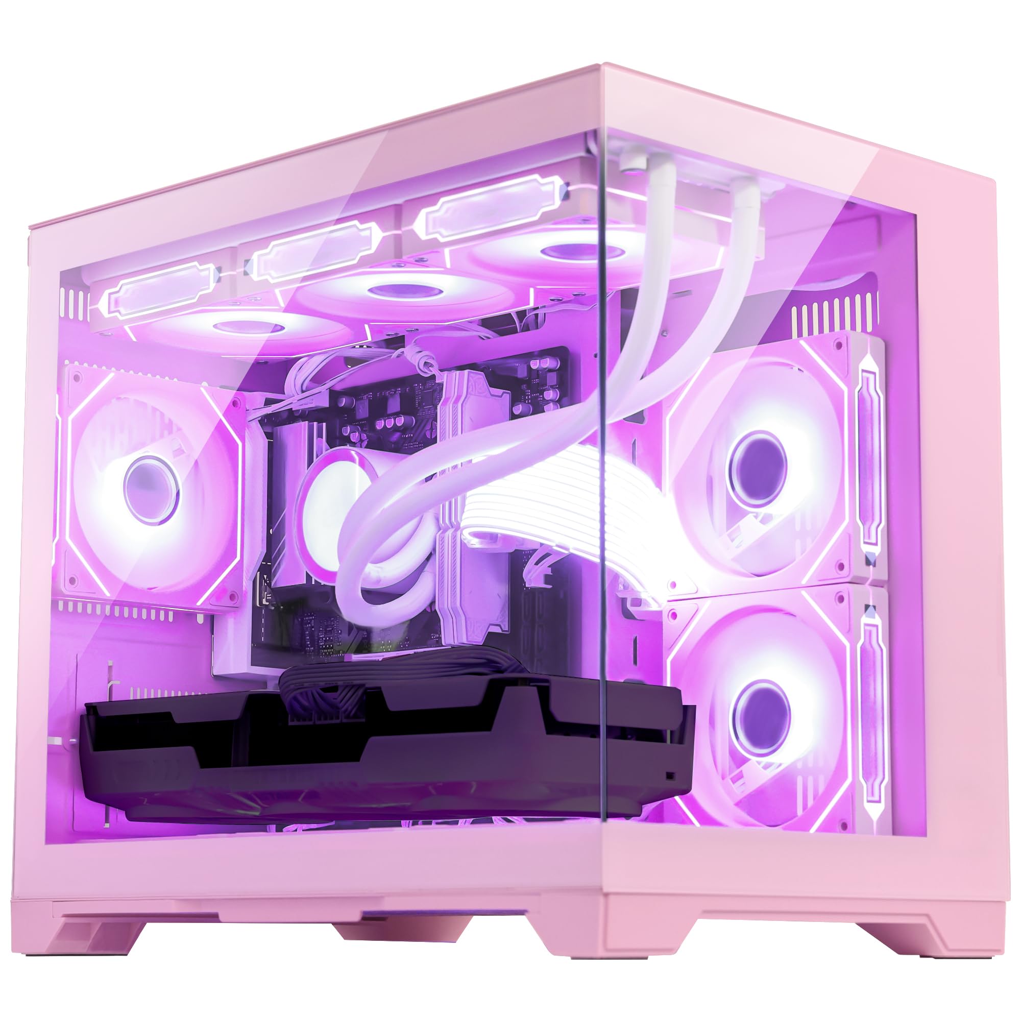 Amazon.com: Ocean Park Pink Gaming PC Gamer Desktop W/ KB & Mouse