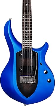 Sterling by Music Man 6 String Solid-Body Electric Guitar, Right, Siberian Sapphire MAJ100-SSP