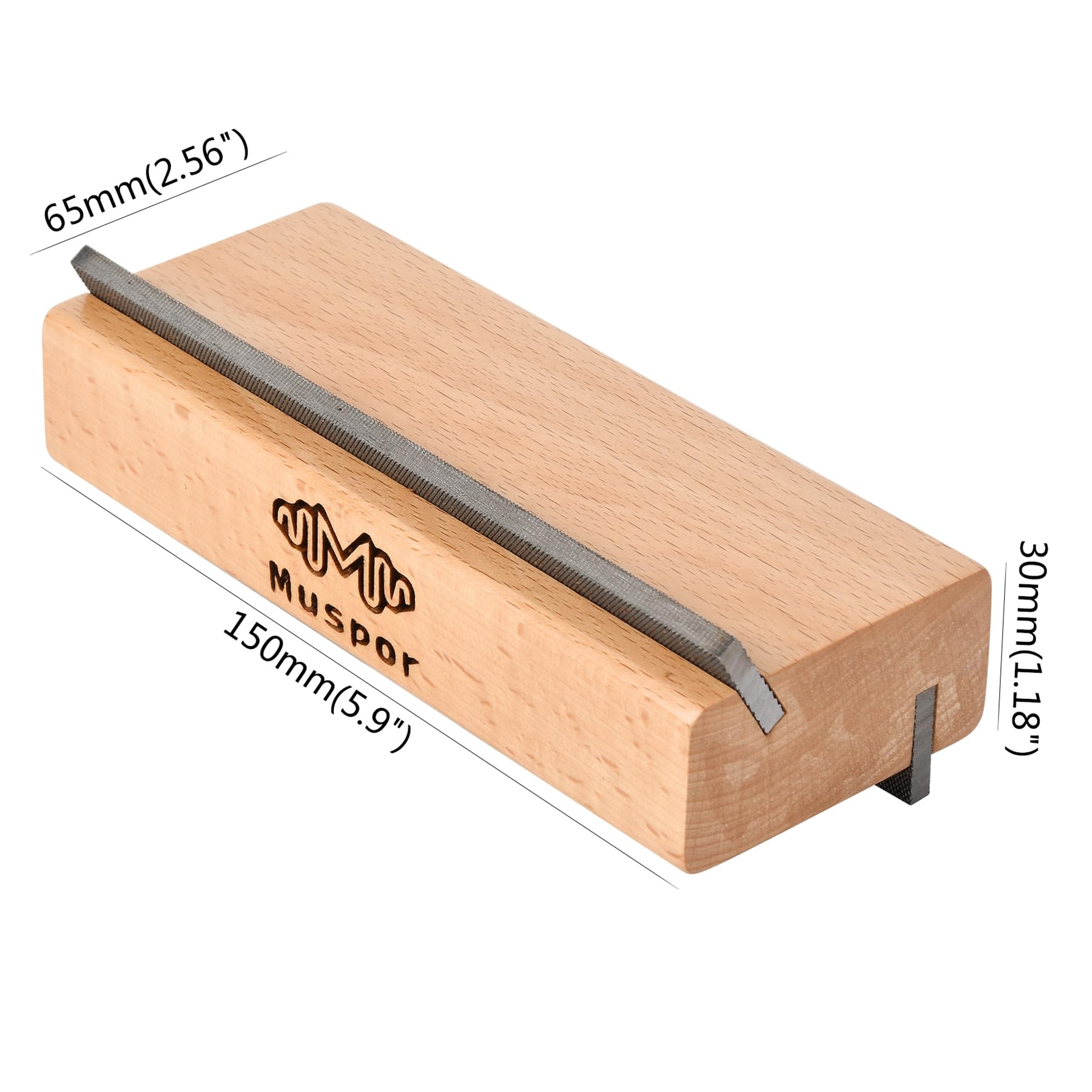 RuiJOTWAT Guitar Fret Crowning End Bevel-Flush Files Tool (35-Deg And 90-Deg) Luthier File Tools - Image 2