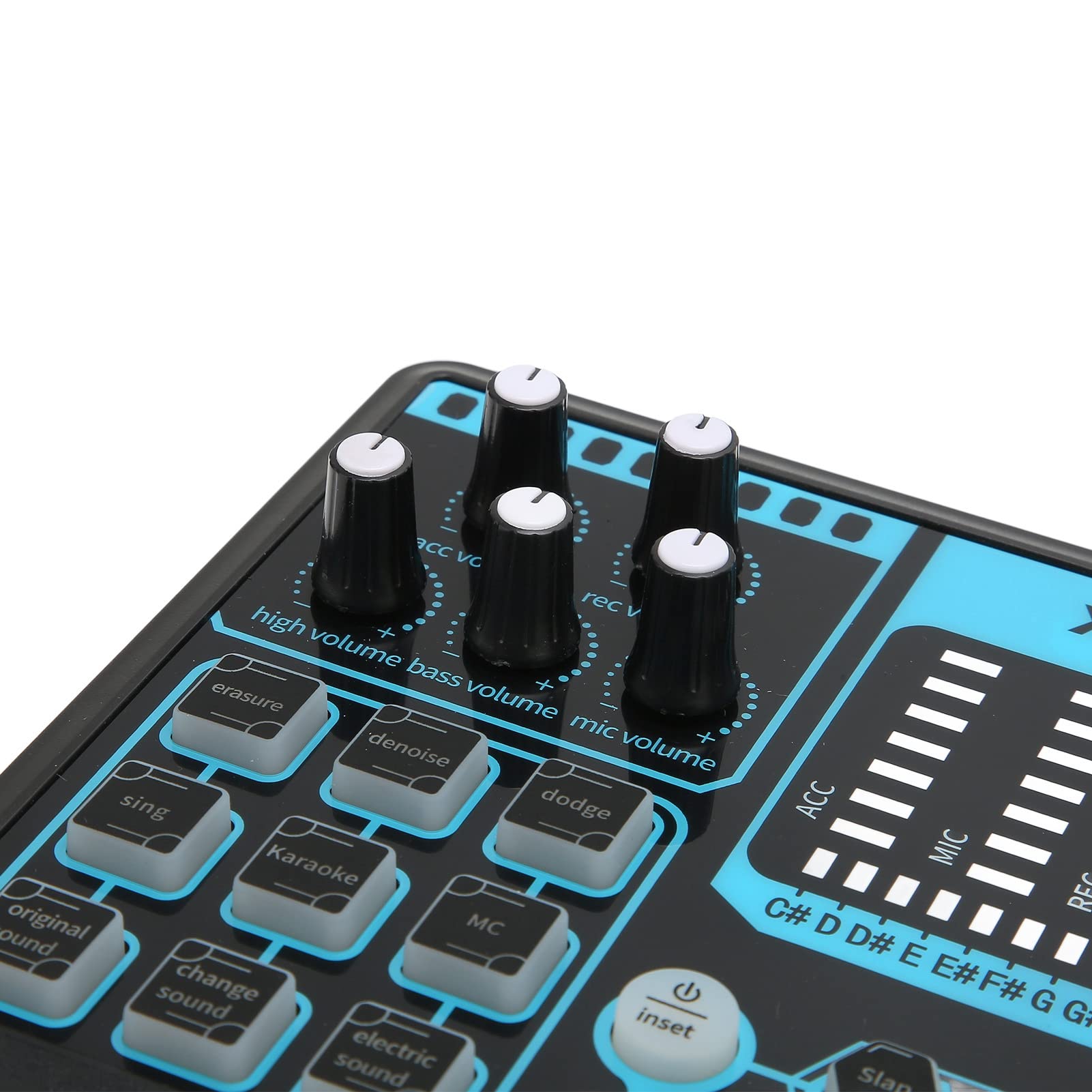 Ausla Tarjeta de Sonido en, Interfaz Digital OTG Plug and Play (Sound