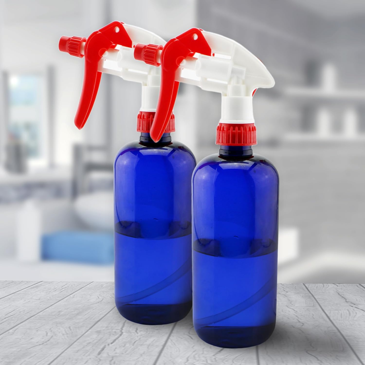 Cornucopia 28-400 Replacement Trigger Sprayer Nozzles (12-Pack); Heavy Duty Replacement Part 16oz / 32oz Spray Bottles w/ 10-Inch Dip Tube