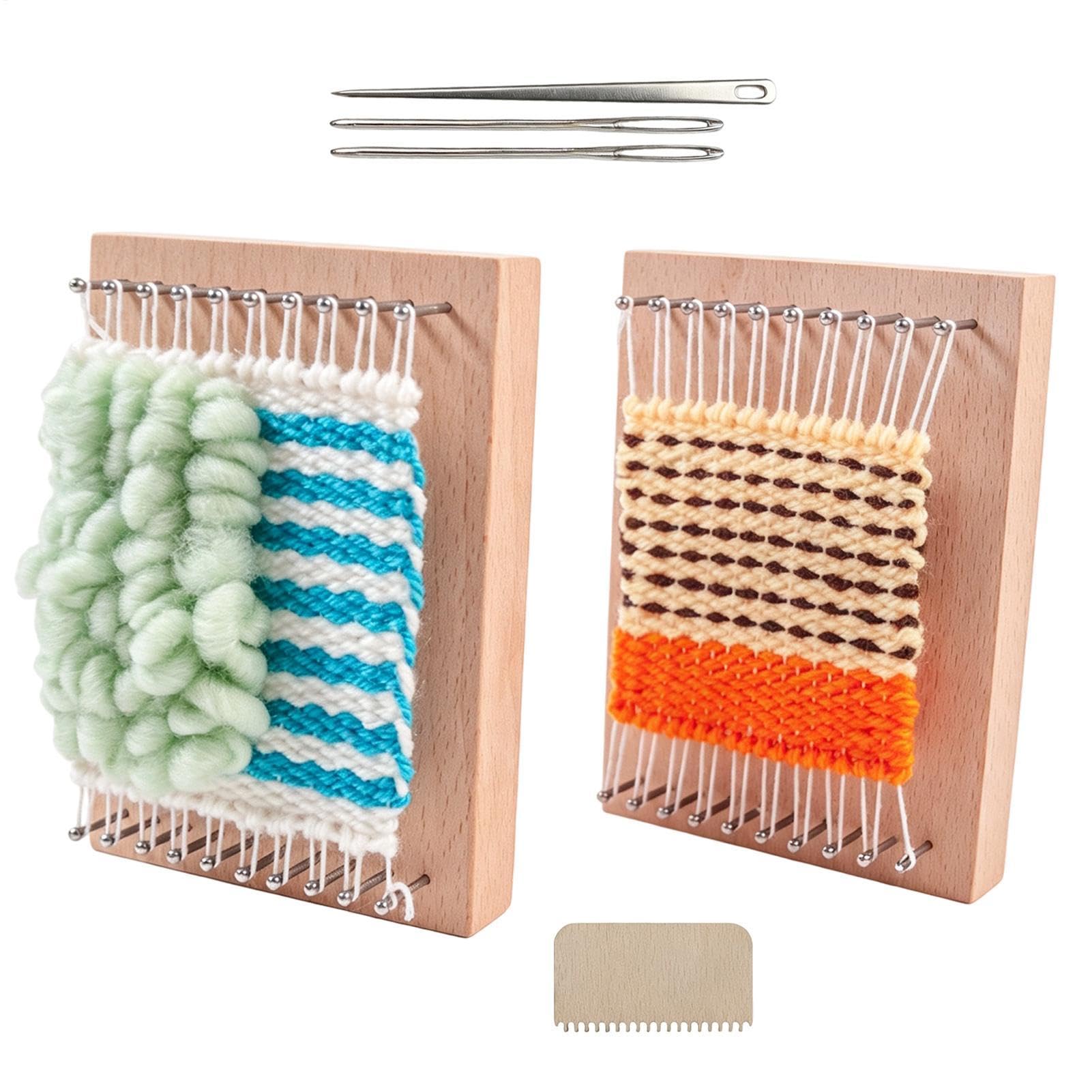 Chunky Knitting Board Portable legno tessitura filato strumento