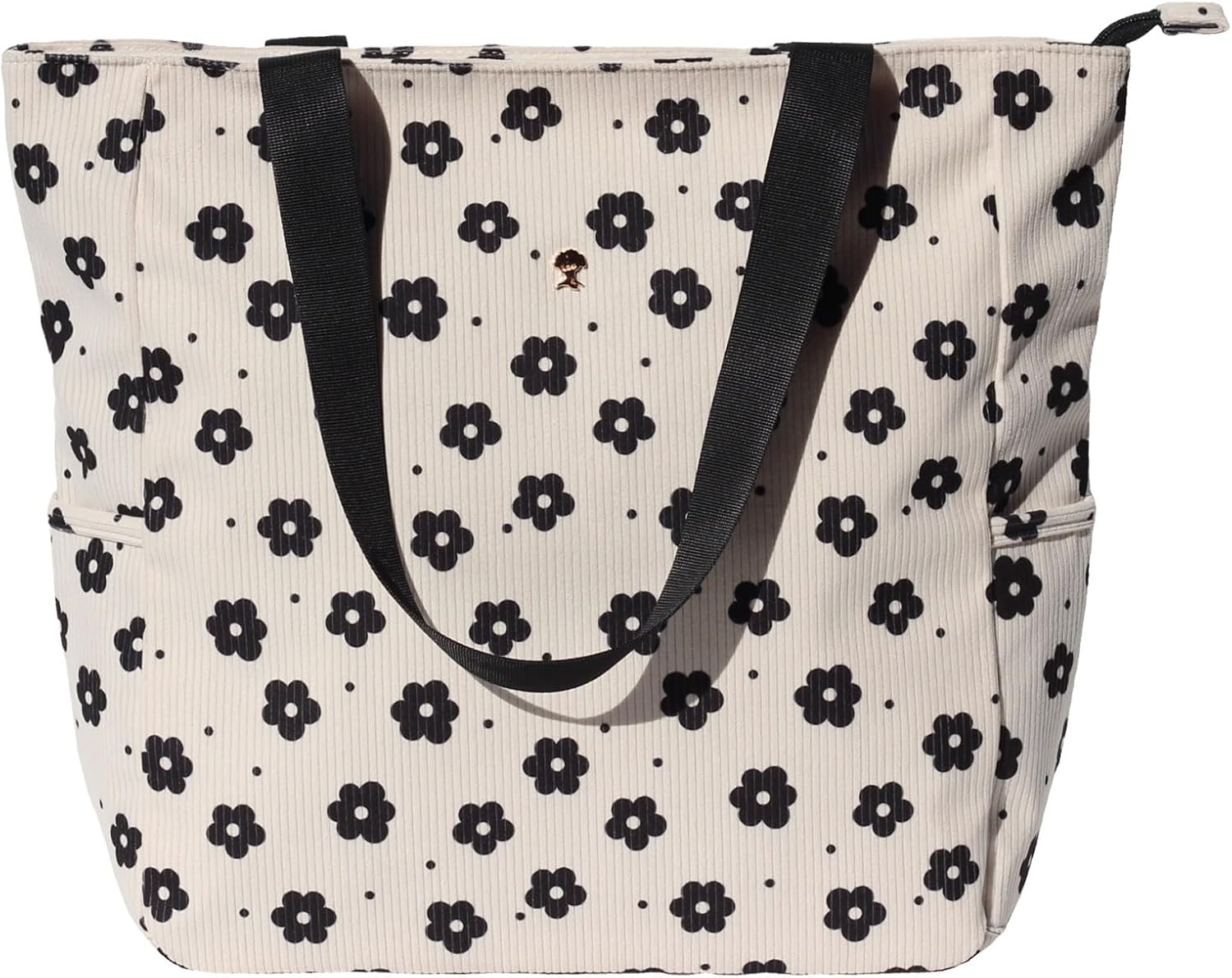 Original Floral Water Resistant Large Tote Bag Shoulder Bag for Gym Beach Travel Daily Bags Upgraded