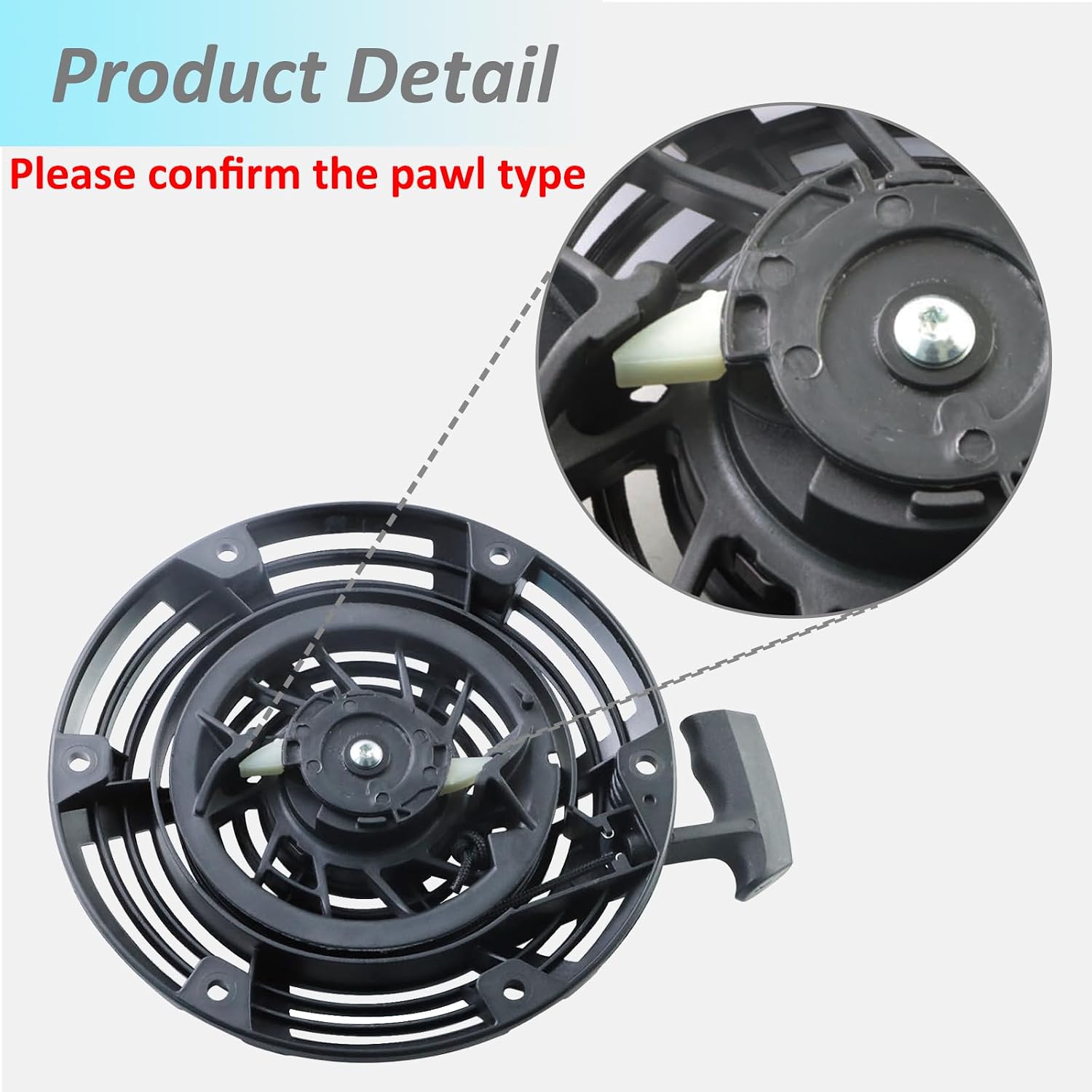 Recoil Starter Compatible with Briggs and Stratton 796497