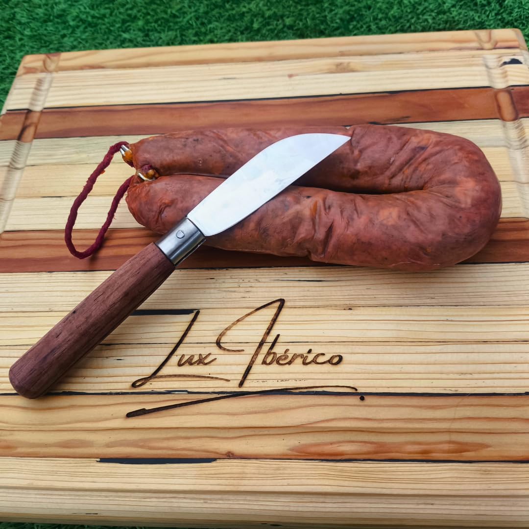 LUX IBÉRICO - Morcilla Patatera Ibérica (250g) – Embutido Tradicional - Origen Extremadura - Envasado al Vacío (DULCE + NAVAJA CAMPERA) — view 6