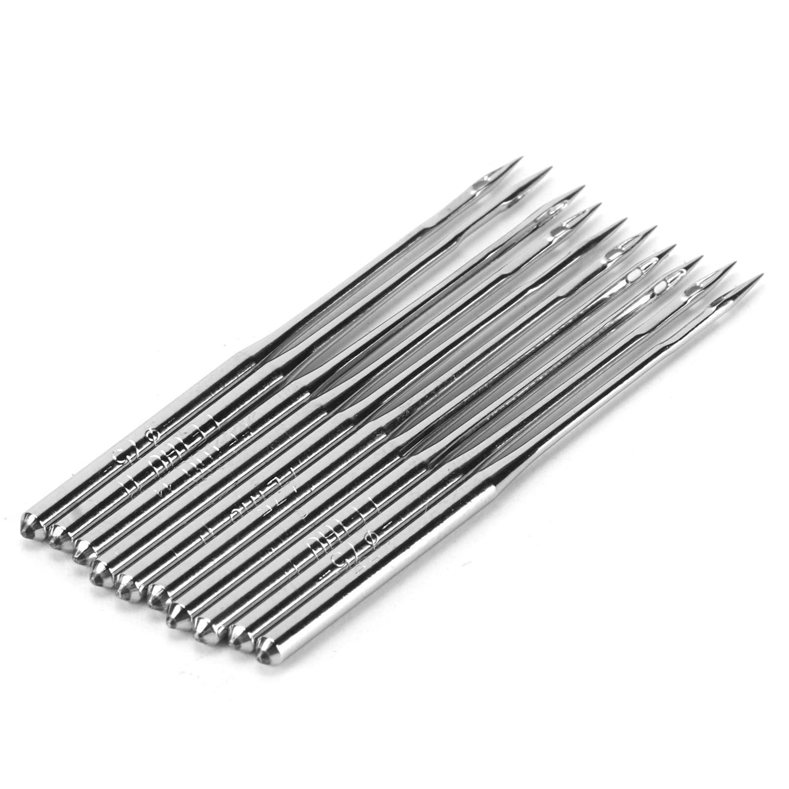 500 szt. Igieł do maszyn do szycia Trwały metal najwyższej jakości do szycia różnych tkanin (No. 11 (50 pack))