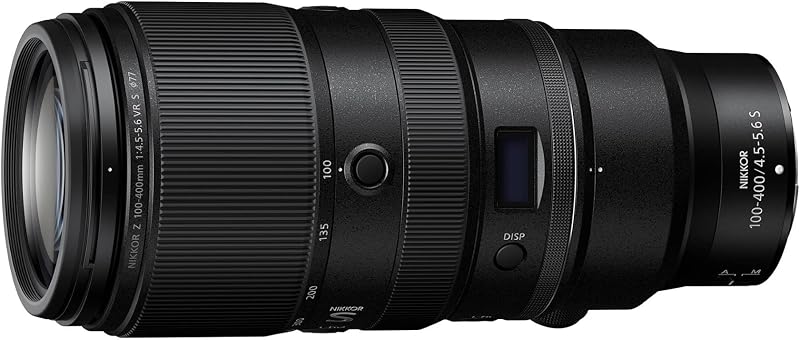 NIKKOR Z 100-400 mm VR S | Lente con zoom teleobjetivo versátil de primera calidad con estabilización de imagen para cámaras sin espejo de la serie Z (Compatible con teleconvertidores) | Modelo Nikon EE. UU. | Estabilización de imagen compatible con cámaras sin espejo de la serie Z
