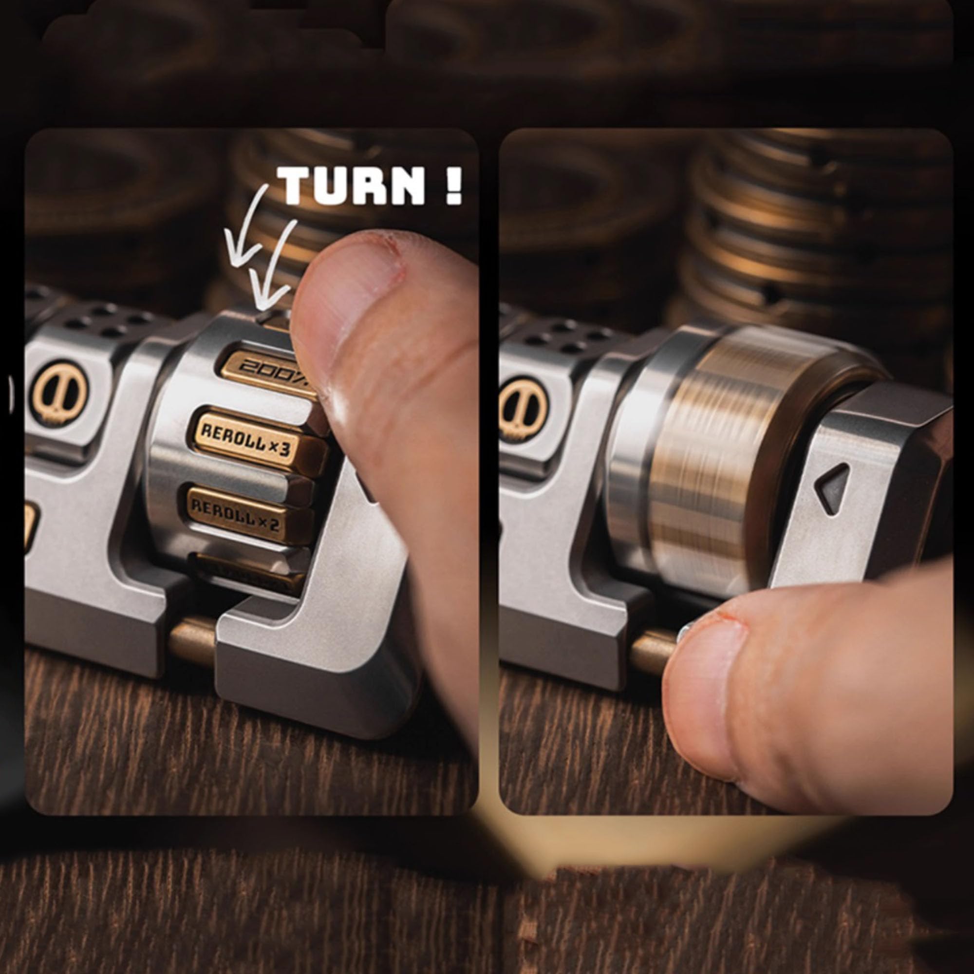 Amazon.com: Fidget Toy for Adult Jackpot Deskset Lautie EDC Toy