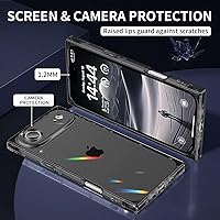 Vista 2 de Funda Tzomsze Compatible con iPhone Air Clear Funda, Protección de Cámara, Esquinas Reforzadas TPU Delgada Resistente a Golpes Funda Protectora