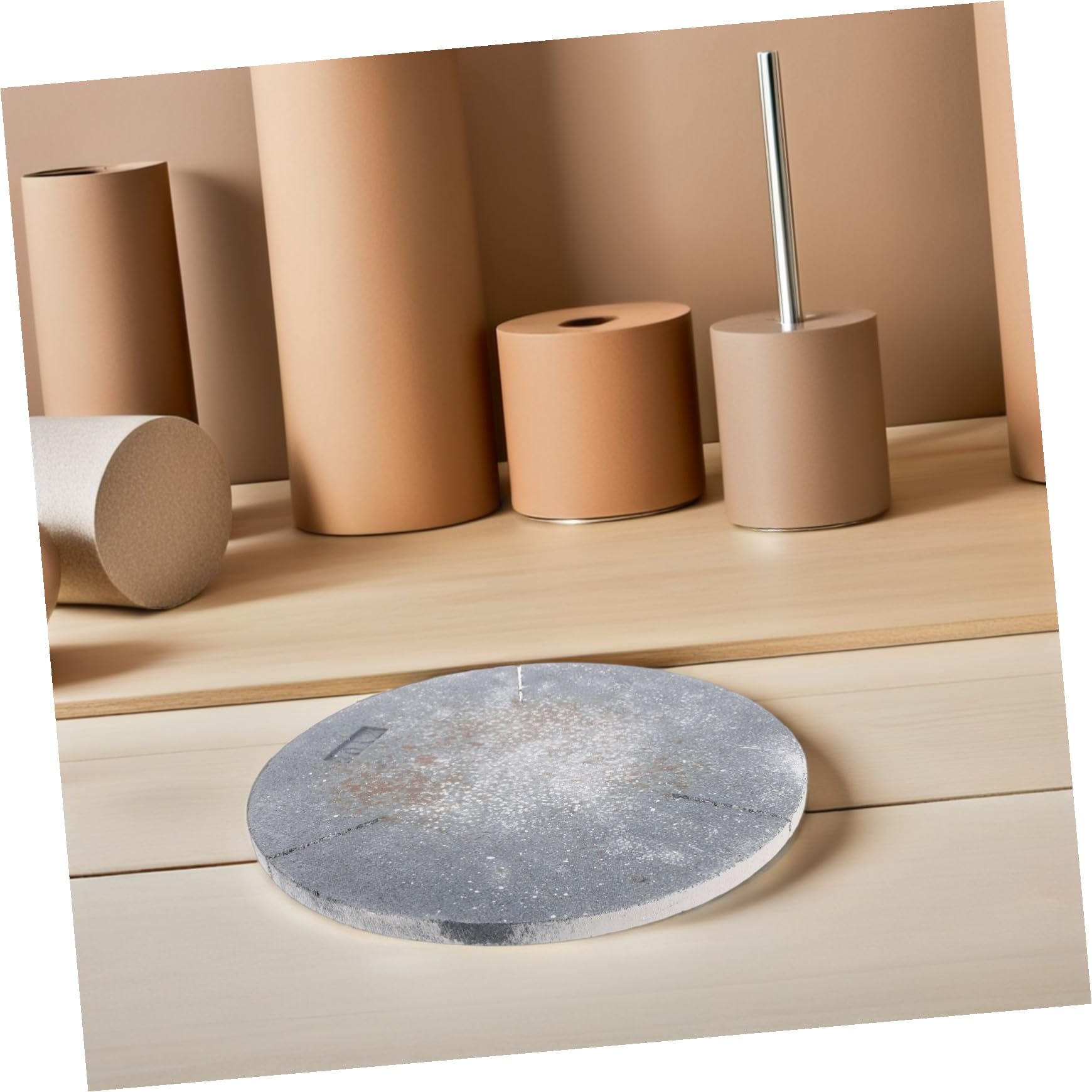 Gadpiparty Podkładka Do Rzeźbienia Ceramiki Okrągła Mata Podporowa Ogniotrwała Mata Ceramiczna Ceramiczna Do Wypalania Narzędzia Wypalania Gliny Podkładka W Piecu