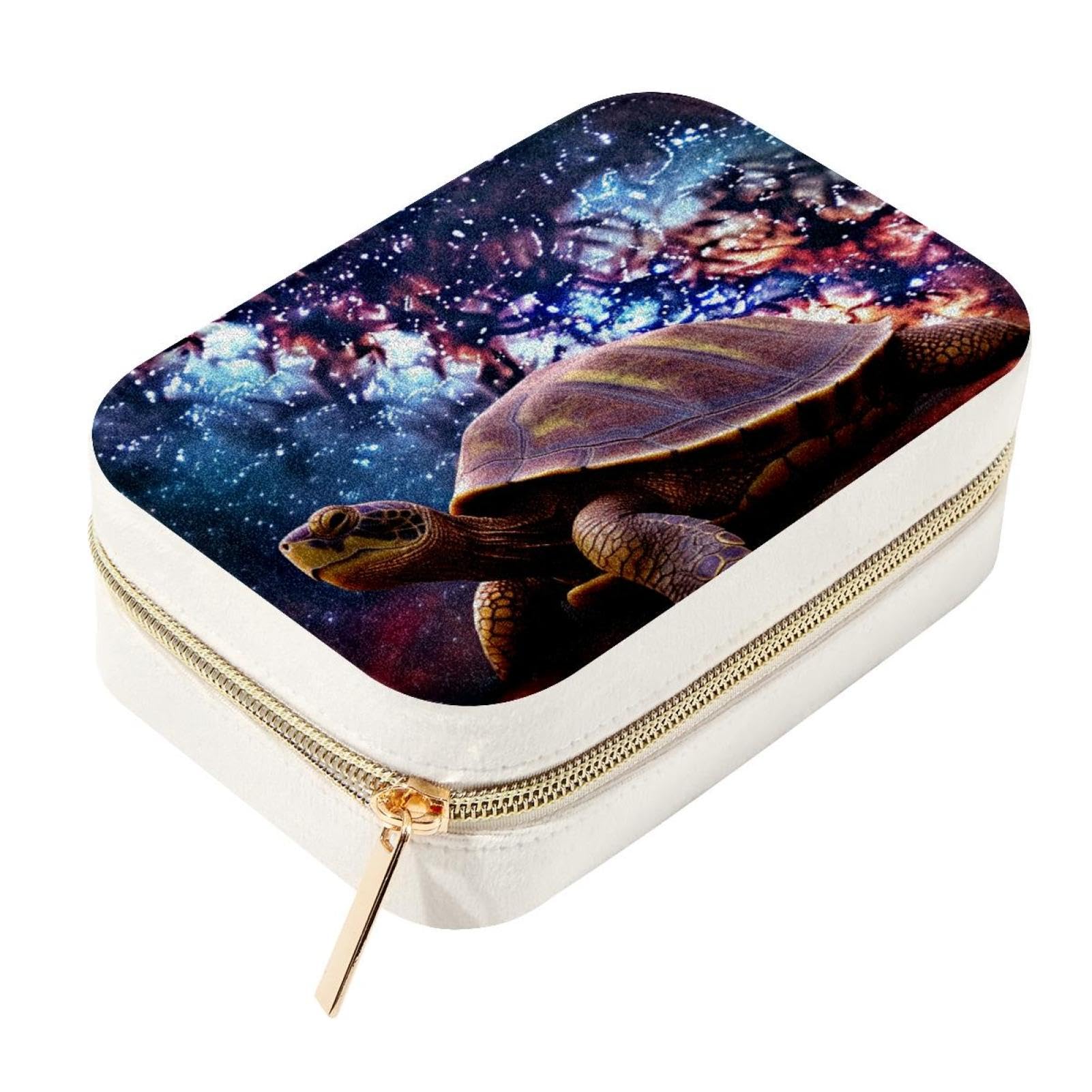 Boîte à bijoux en velours haut de gamme et son écrin tortue de mer