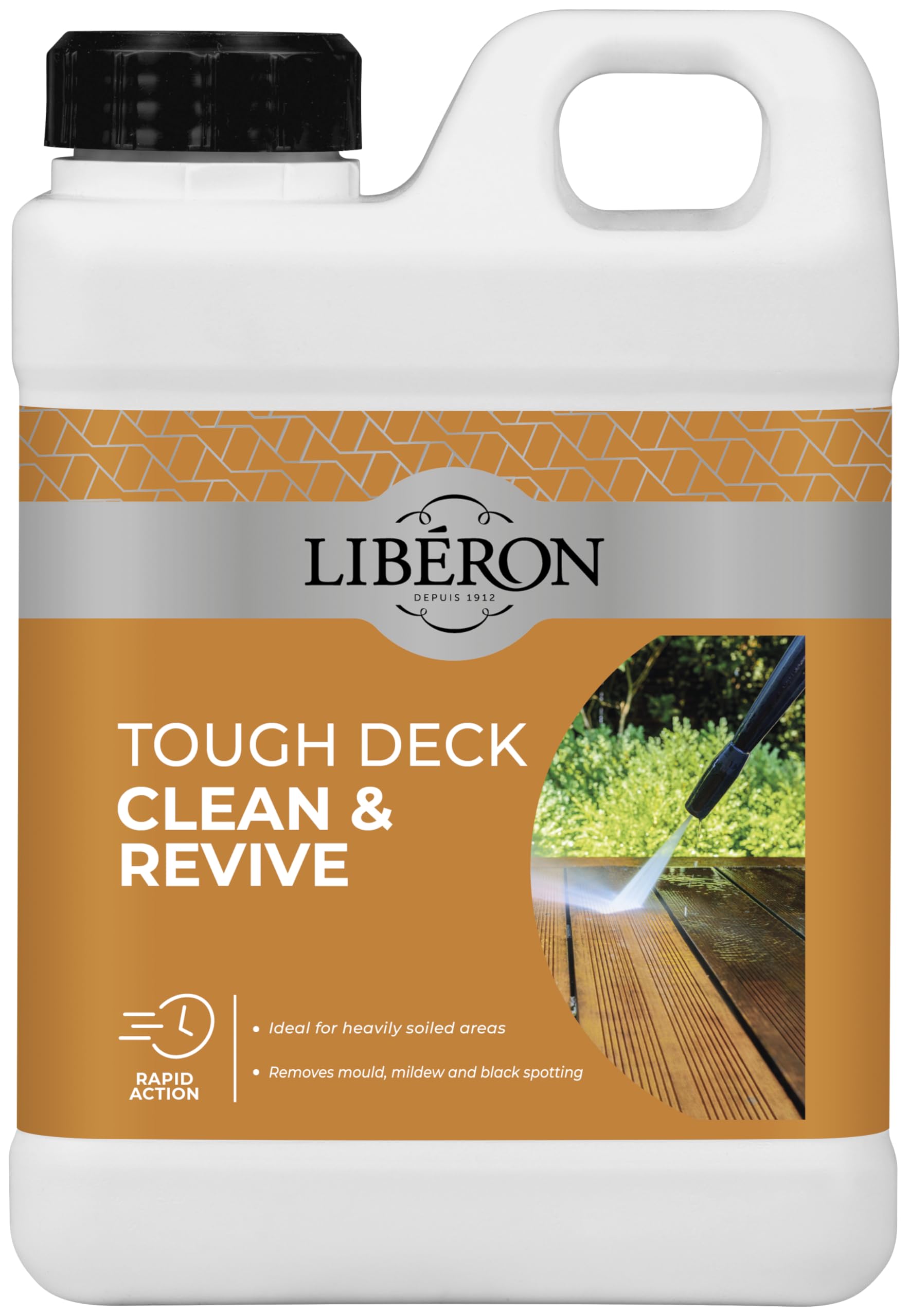 Liberon 126142 Tough Deck Clean & Revive 2 Litre