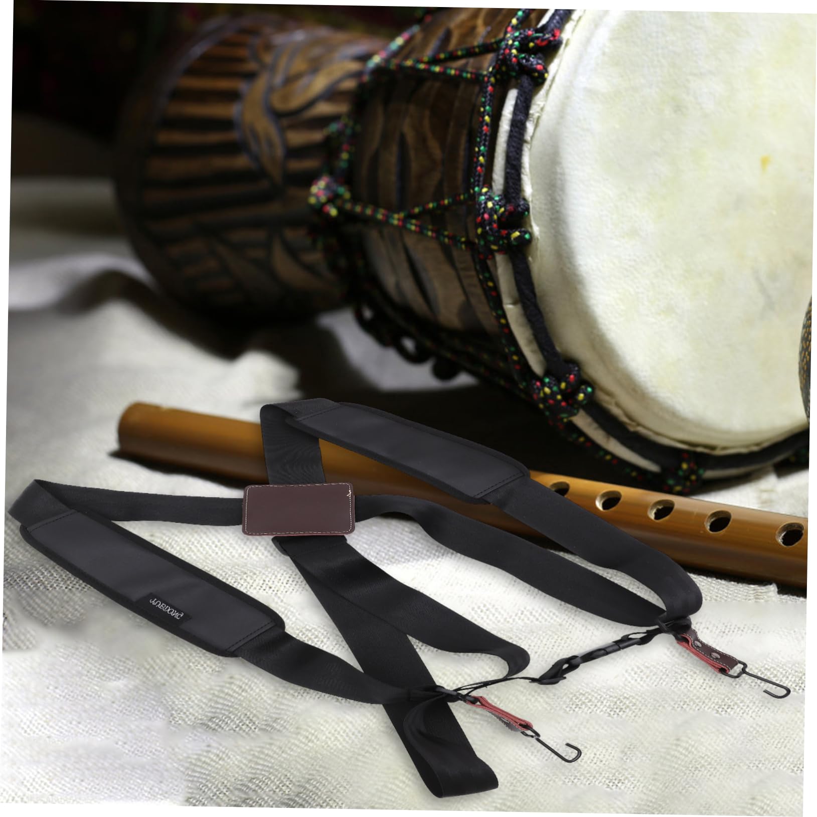 Amazon | SWOOMEY 2個 アフリカンドラムの肩 肩打楽器 打楽器ベルト