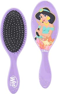 Wet Brush Original Detangler Brush - Jasmine, Ultimate Princess Celebration - All Hair Types - Ultra-Soft Bristles Glide Through Tangles with Ease - Pain-Free Comb for Men, Women, Boys & Girls