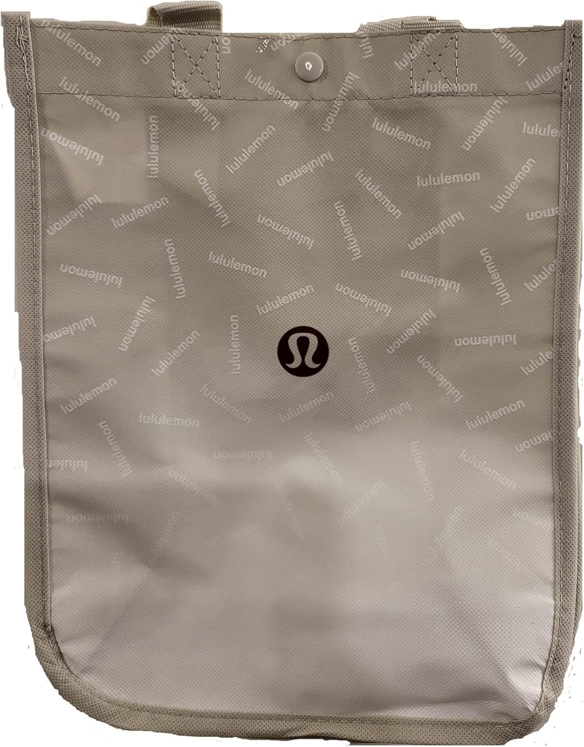 Lululemon Small Reusable Tote Bag (SILVER/WHITE)