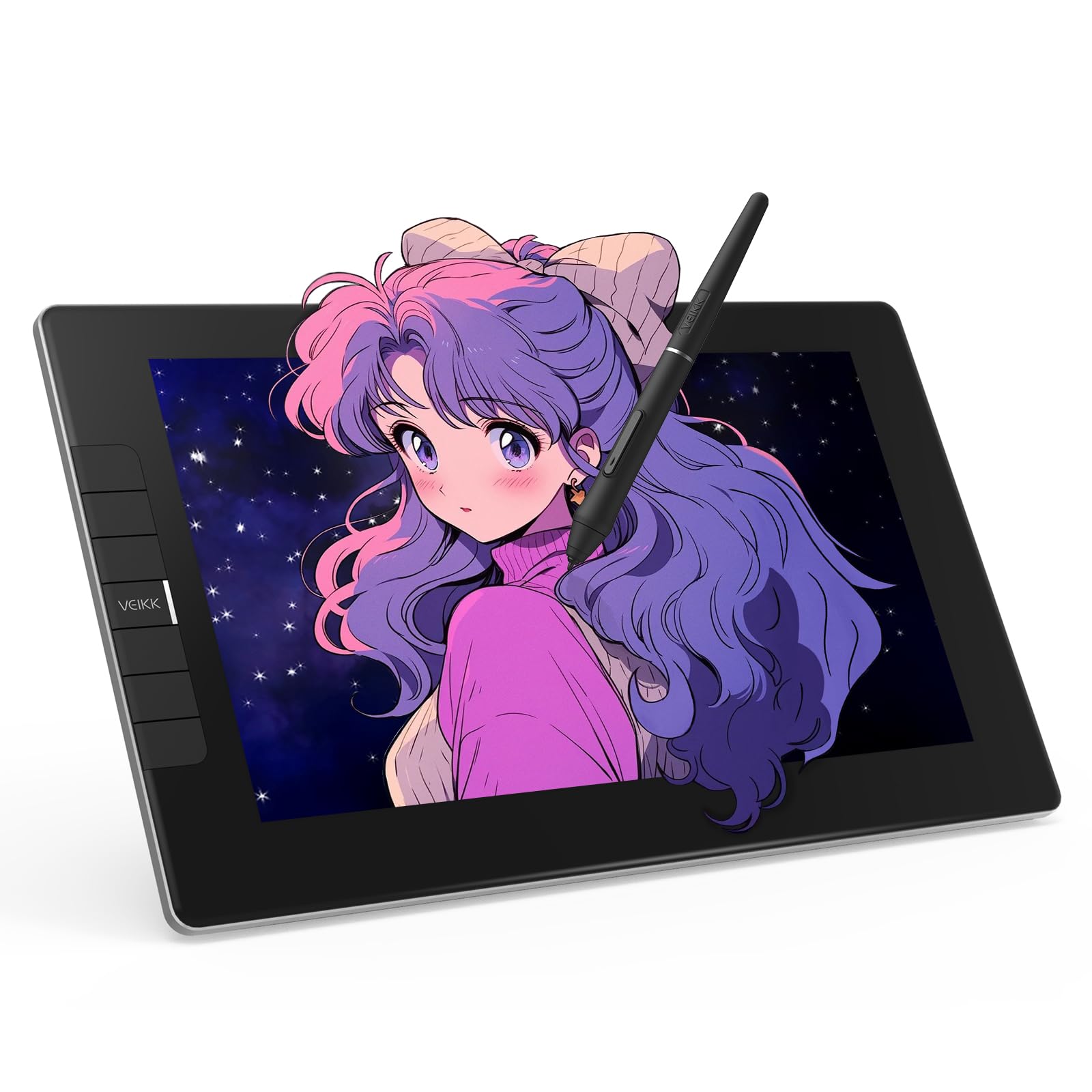 Amazon | VEIKK 液タブ 11.6インチ 液晶タブレット 筆圧8192 傾き検知 