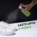 Helios Shoes Cleaner Spray 150 ml | Shoe Protector with Water & Stain Repellent | Shoe Cleaner Spray for Suede, Nubuck, Leather, Canvas, Mesh & Knit Shoes | Invisible Protective Coating gallery image