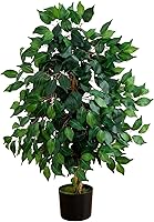 Vista 1 de árbol ficus de seda Nearly Natural.