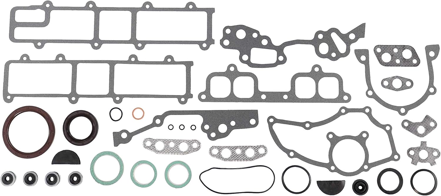 DNJ FGS9000 Graphite Full Gasket Set for 1985-1995 Toyota 4Runner Celica Pickup 2.4L L4 8V SOHC 2366cc
