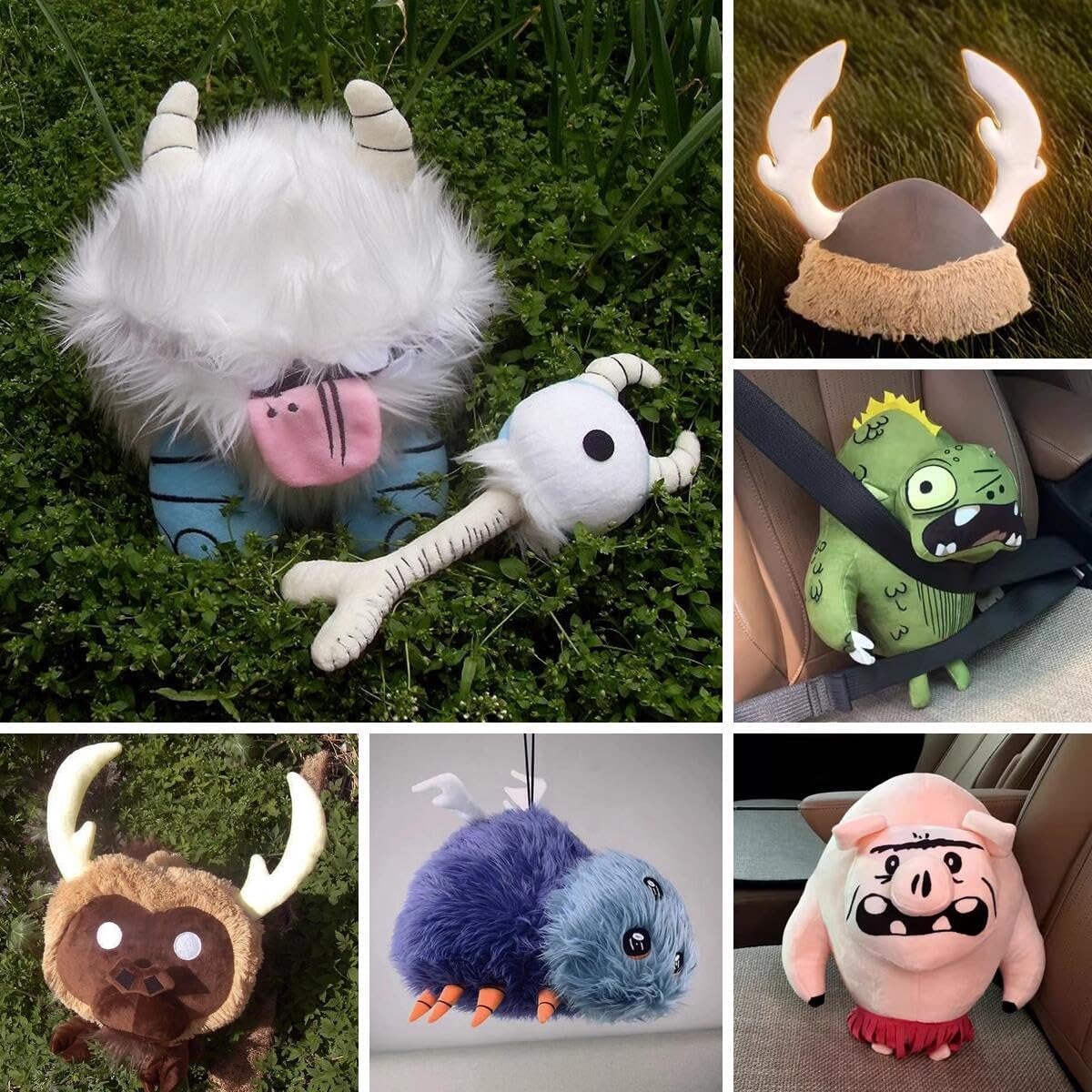 ドントスターブ トゥギャザー ぬいぐるみ おもちゃ クッション チェスター ヤク 豚 アビゲイル 魚人 グロマー ドントスターブ ゲ