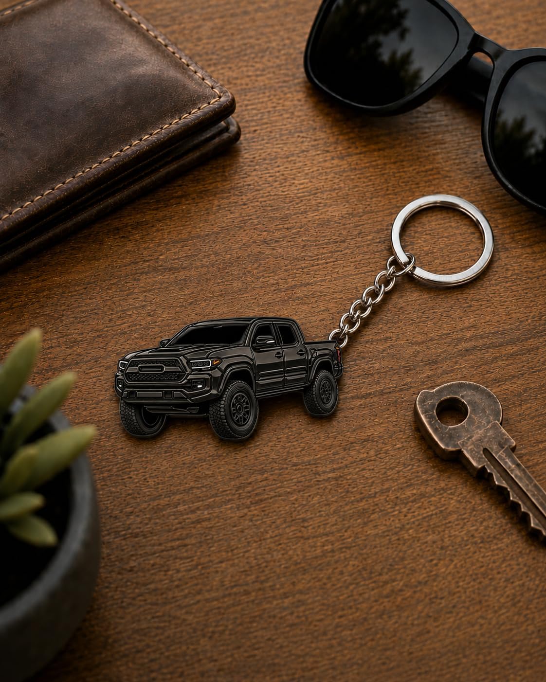 Tacoma Keychain - Tacoma Accessories 2016-2022 mods 2023 2024 Cool Key Chain Fob Cover 3rd gen Toy Truck image 2