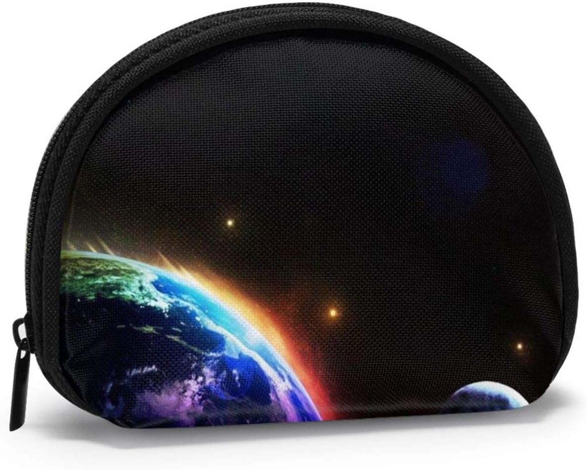 風景 宇宙 星 夜空 月 星空 湖 ミニ財布 コインケース 大きく開くメンズ 財布 おしゃれ 小さい財布 マーケット 薄い 小銭入れ 財布レディース