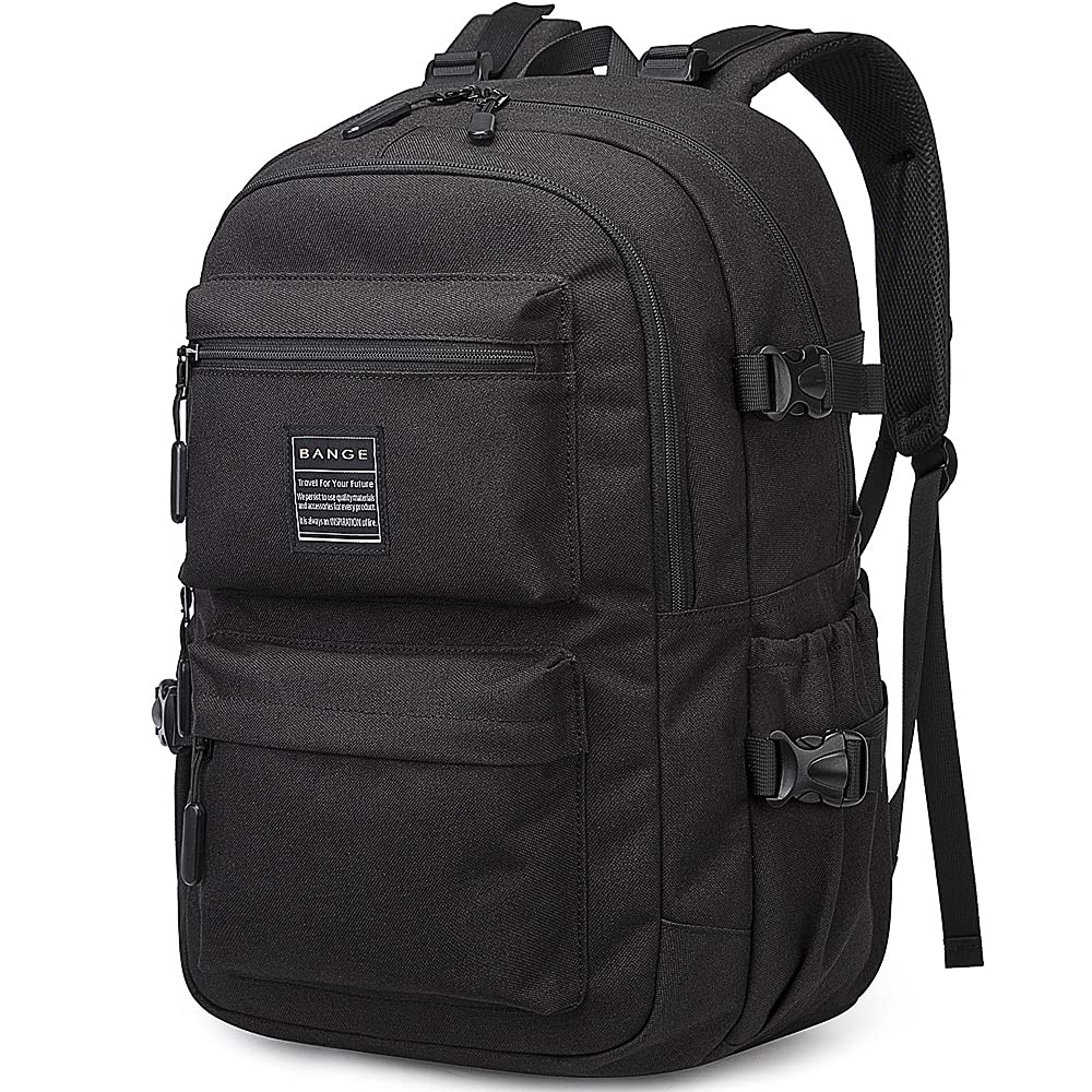 BANGE Laptop Backpacks Travel Weekender Luggage Backpack…, Black, M