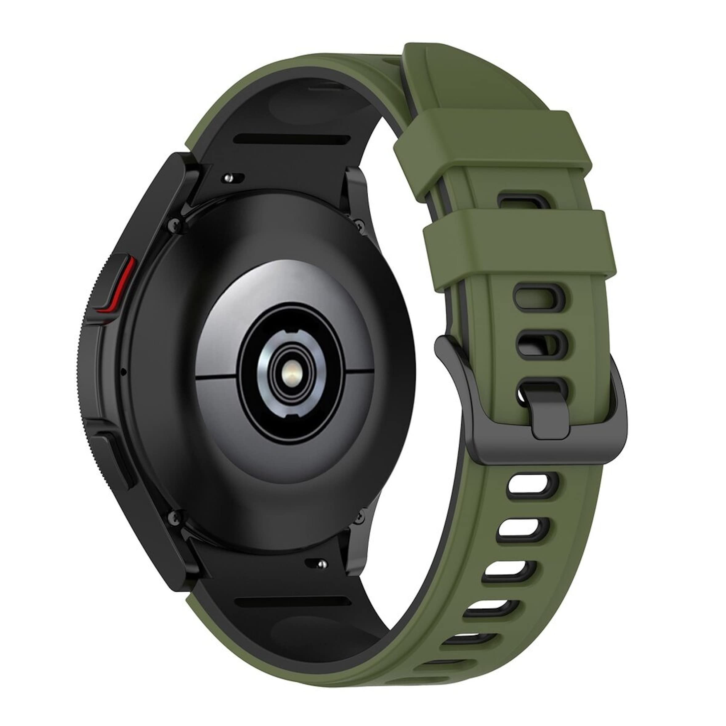 YODI Sport Strap Band Compatible with Samsung Galaxy Watch 6 Classic, Samsung Watch 5/ Pro, Galaxy Watch 4 40mm 44mm / Watch 4 Classic 42mm 46mm Smartwatch Bands (DUAL-GREEN/BLACK) (B0BTWH89NW) Amazon Price History, Amazon Price Tracker