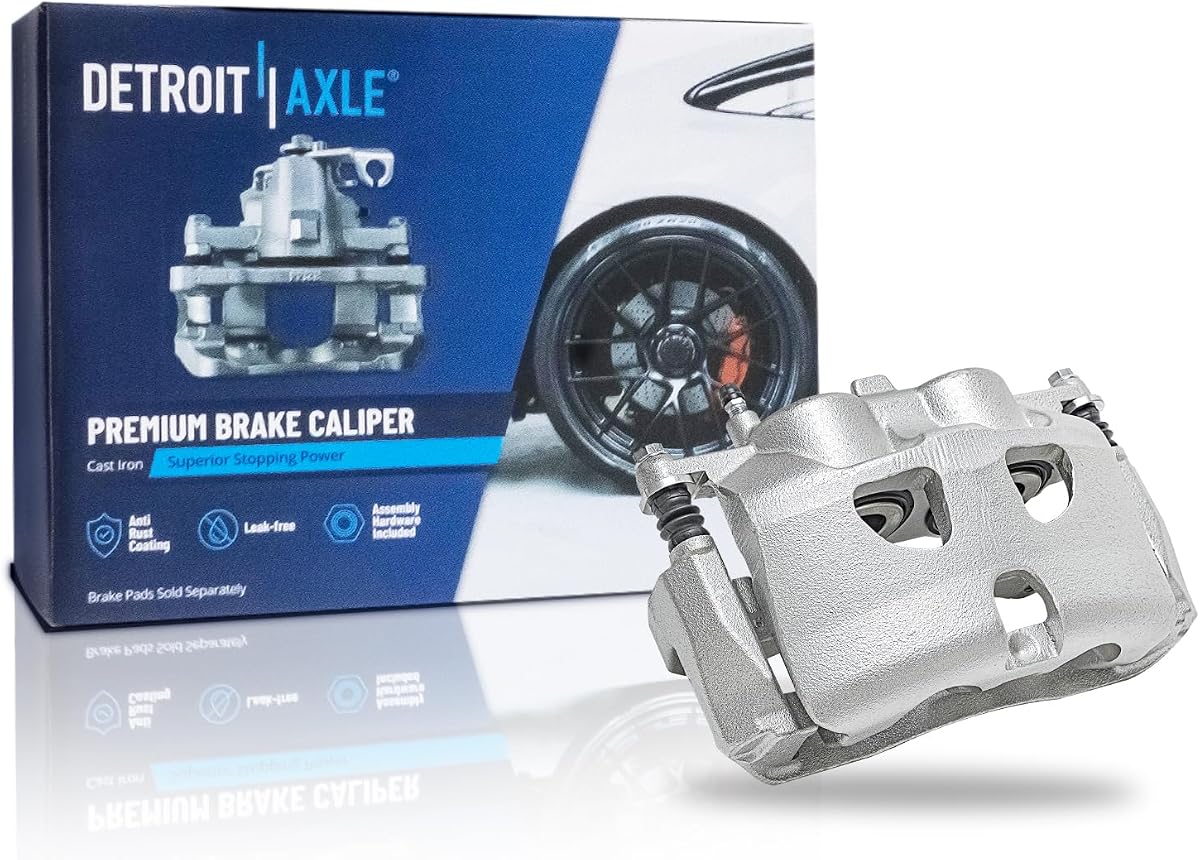 Front Left Brake Caliper for 2010-2011 Ford F-150 | Lincoln Mark LT, 2010-2021 Ford Expedition Lincoln Navigator, Brake Caliper with Bracket Replacement
