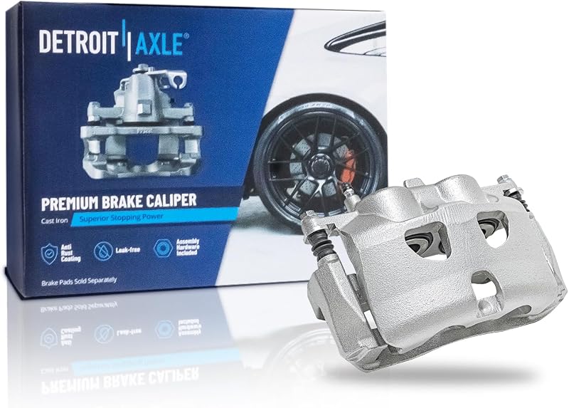 Front Left Brake Caliper for 2010-2011 Ford F-150 | Lincoln Mark LT, 2010-2021 Ford Expedition Lincoln Navigator, Brake Caliper with Bracket Replacement