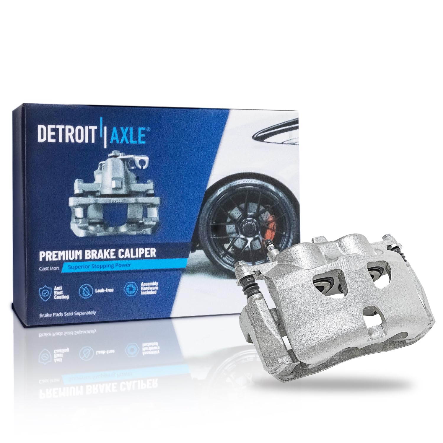 Detroit Axle - Front Left Brake Caliper for 2010-2011 Ford F-150