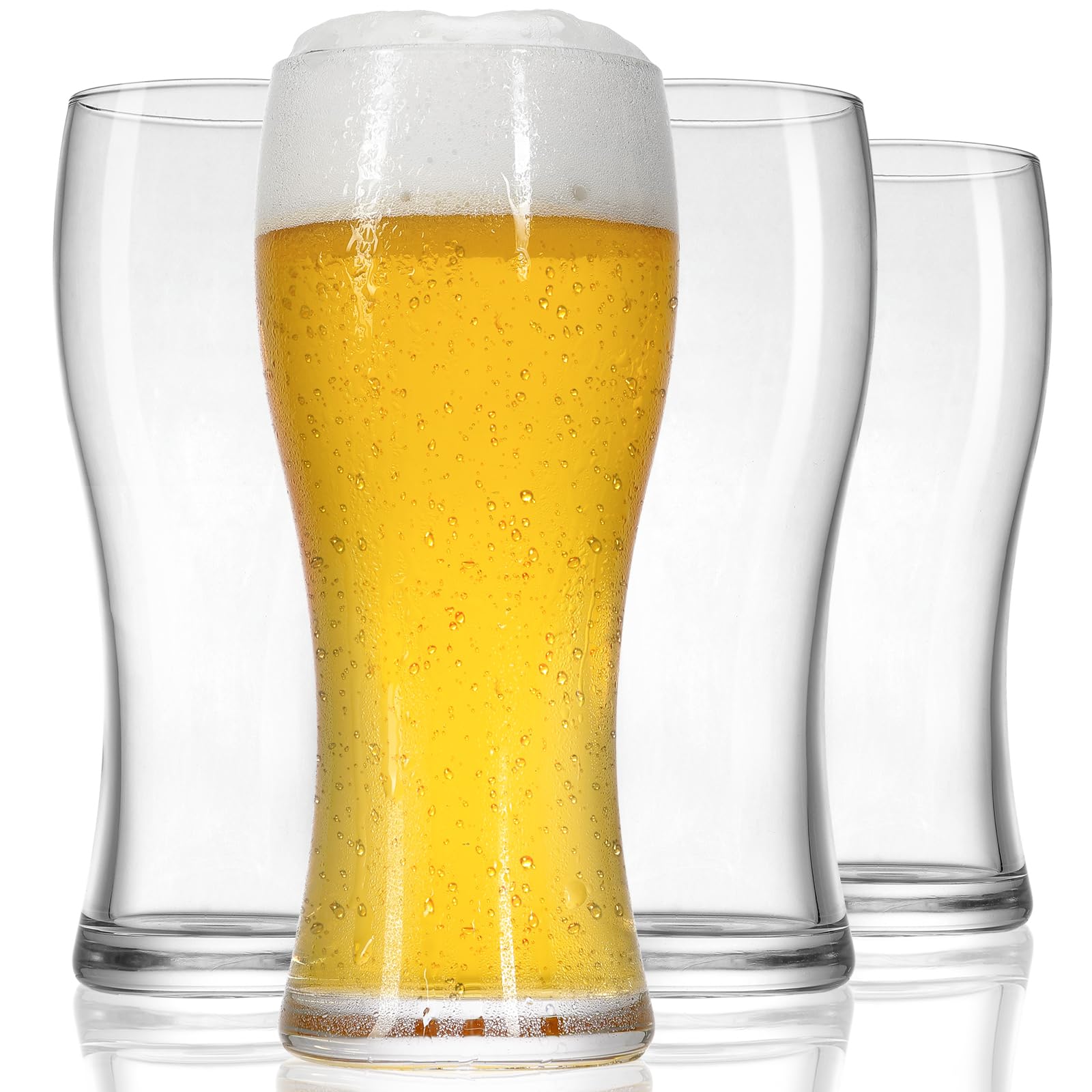 beer glasses set of 4 17 oz pint glasses pilsner glasses for father beer mug gifts for men