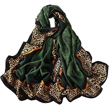 Fairygate Silk Scarf Women's Long Scarf for Women High Quality Silk Scarf Neckerchief Stole Large Scarf Women's Elegant 79