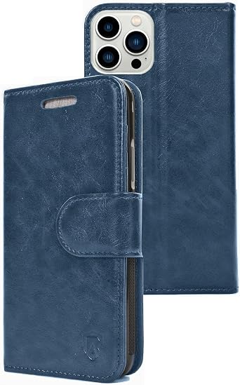RadiArmor RF Blocking Case Compatible with iPhone 16 Pro Max - Wallet Case with Lab-Tested RF Shielding Technology Over 91% User Reduction Teal, iPhone 16 Pro Max