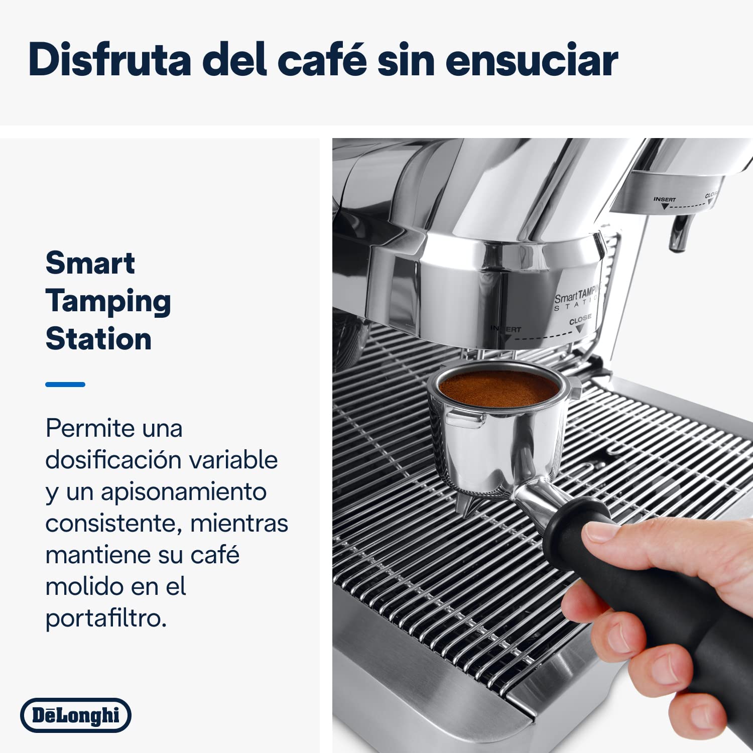 De'Longhi La Specialista Prestigio EC9355.BM Cafetera expreso con molinillo integrado y boquilla profesional para espumar la leche, 2 L, negro