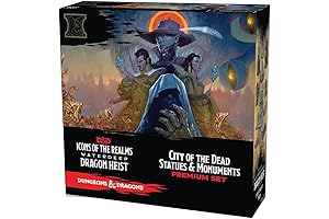 WizKids D&D Icons of The Realms: Waterdeep: Dragon Heist: City of The Dead Premium Set