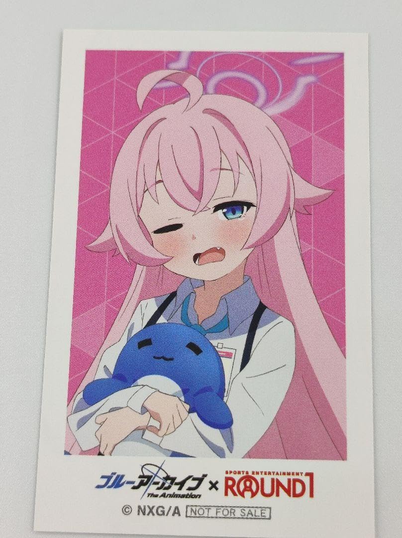 ラウンドワン ブルアカ ホシノグッズセット Amazon.co.jp: ブルアカ ホシノ イラストカード ラウンドワン