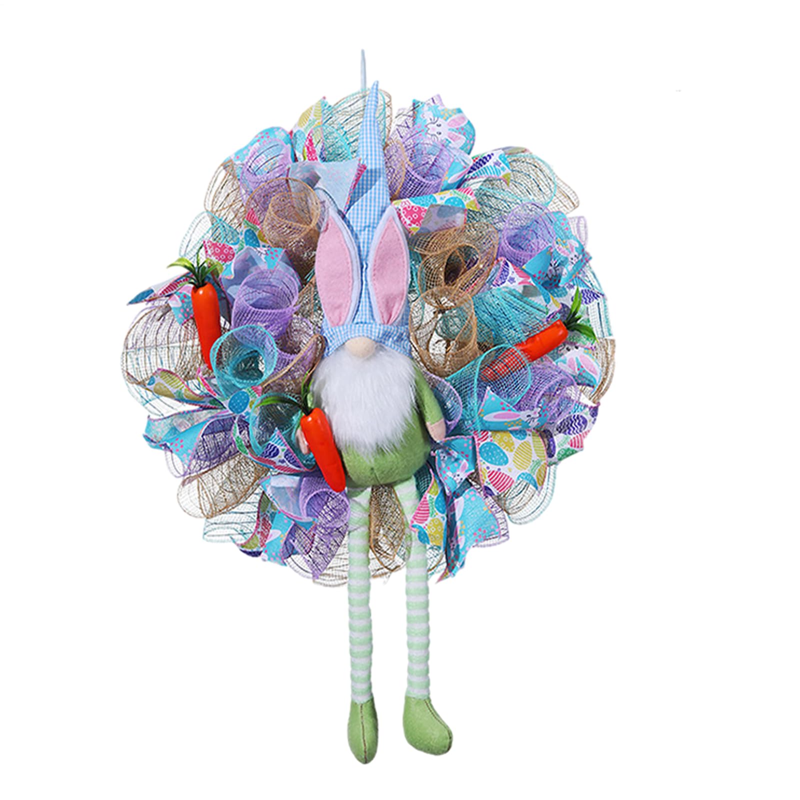 Couronne de Pâques pour mur et fenêtres de salon en fête