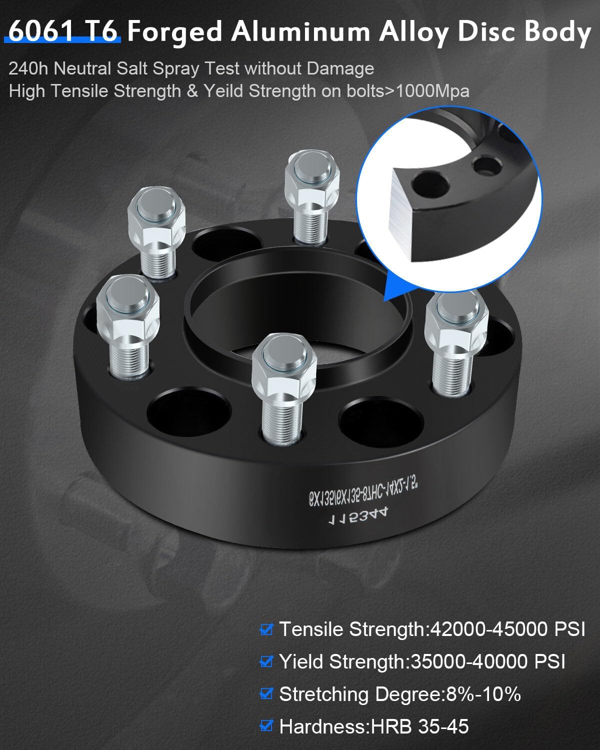 ECCPP 2PCS 6 Lug Hub Centric Wheel Spacers 1.5 inch 6x135mm to 6x135mm fits for 2004-2014 for Ford F150 Expedition| 2003-2014 for Lincoln Navigator| 2008-2014 for Lincoln Mark LT