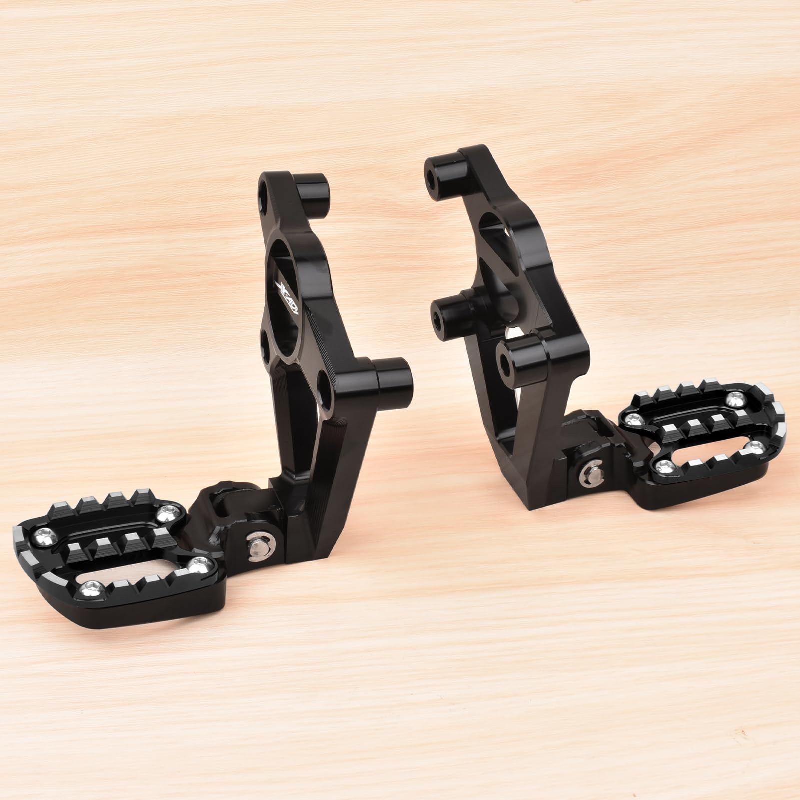 Poggiapiedi posteriore poggiapiedi posteriore Replacement for X ADV750 X-ADV 750 XADV 750 2017 2018 2019 2020 pedane moto pedane pedane passeggero (Nero)